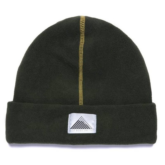 HUF Men's Mountain Thermal Fleece Beanie - Olive - Picture 1 of 1
